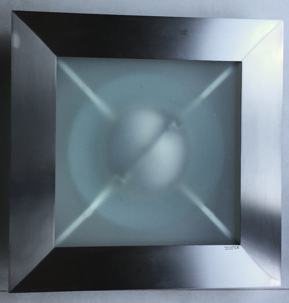DESIGN Éclairage en acier inoxydable, Maison & Meubles, Lampes | Autre, Autres culots, Autres marques, Enlèvement ou Envoi, Autres couleurs