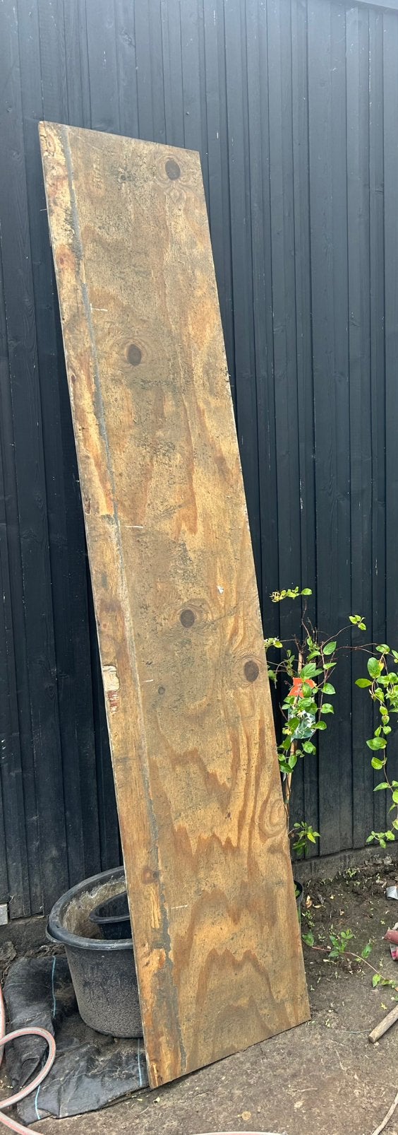 Verloren bekisting beton, hout, fundering, Bricolage & Construction, Enlèvement, Utilisé, Autres essences de bois, Planche