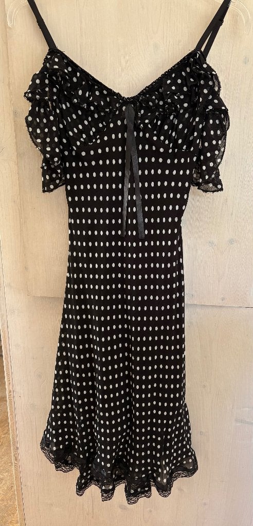 Bolletjes zomerjurk, Enlèvement ou Envoi, Au-dessus du genou, Comme neuf, Taille 34 (XS) ou plus petite