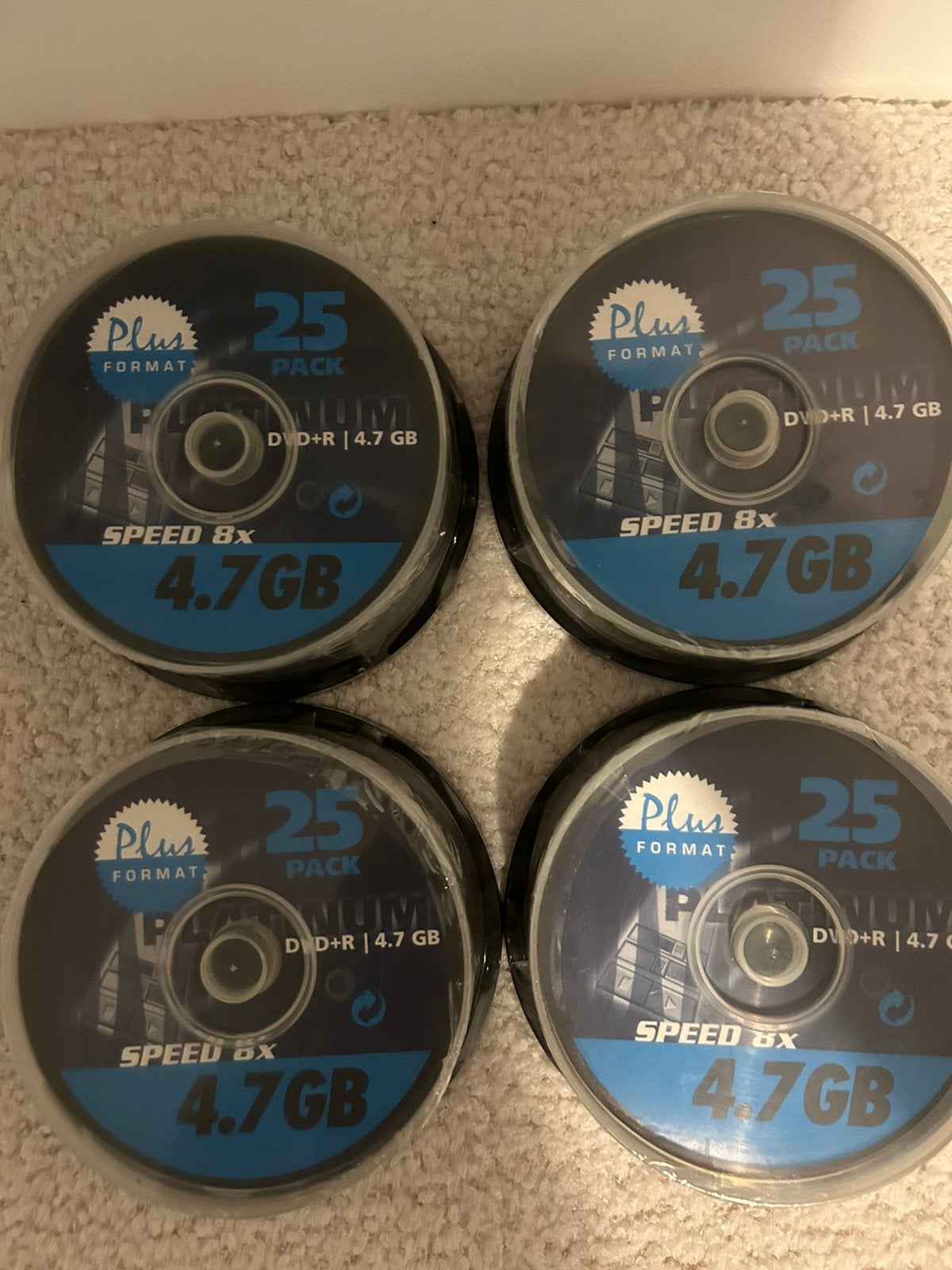 Platinum DVD+R 25-pack, Computers en Software, Ophalen, Nieuw, Dvd