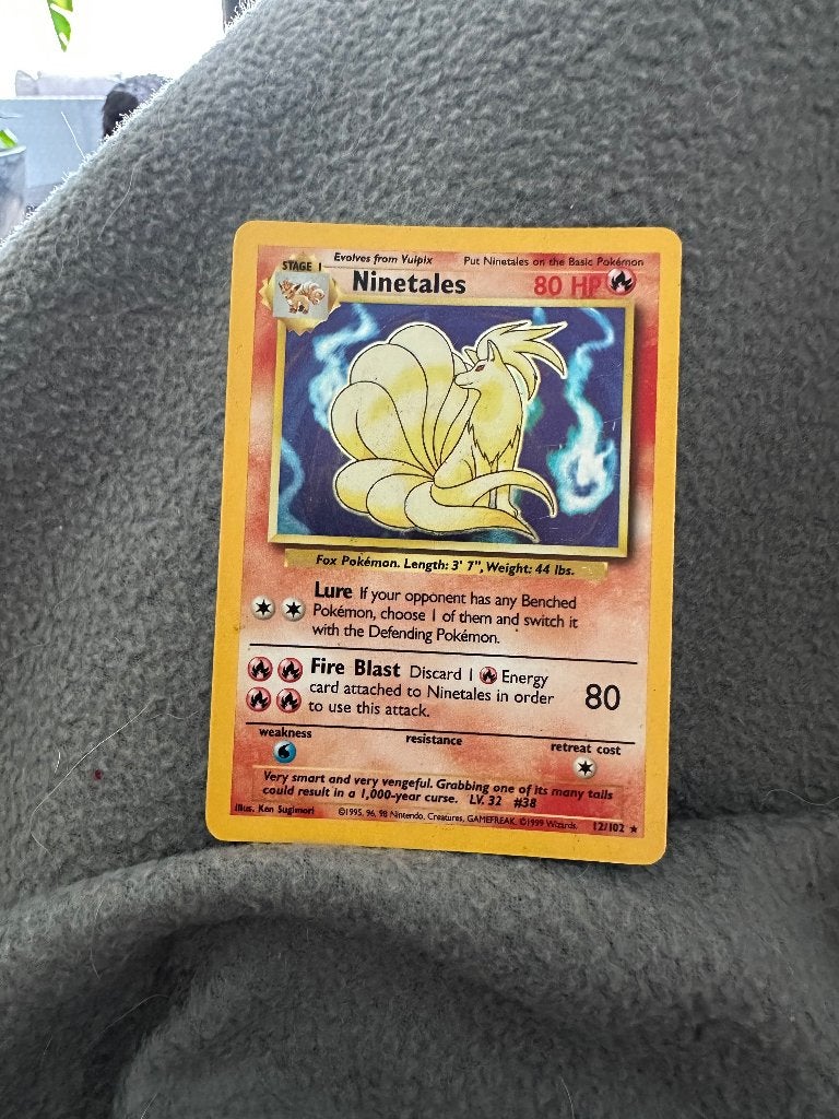 Pokémon Ninetales Holo, Enlèvement ou Envoi, Cartes en vrac