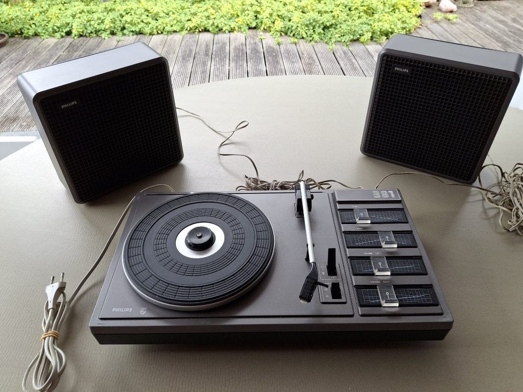 Platenspeler Philips 22 AF 381, Ophalen, Gebruikt, Platenspeler, Philips