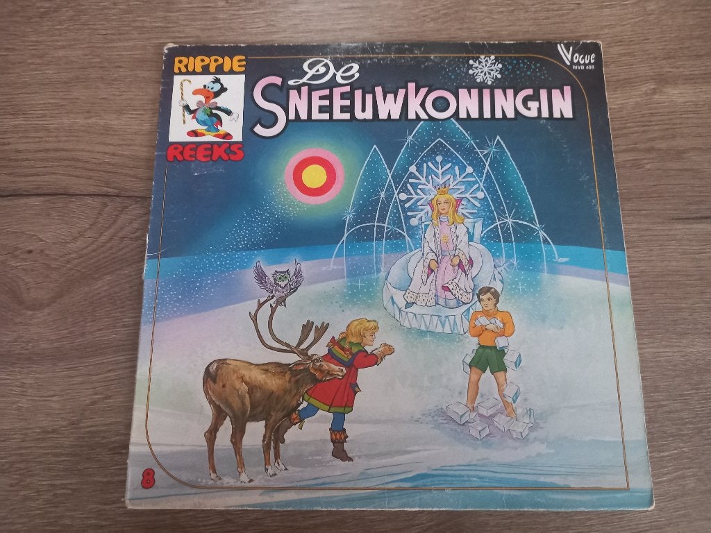 Vinyl LP De Sneeuwkoningin Rippie Reeks Sprookje Verhaaltje, Ophalen of Verzenden, 12 inch, Verhaal of Sprookje