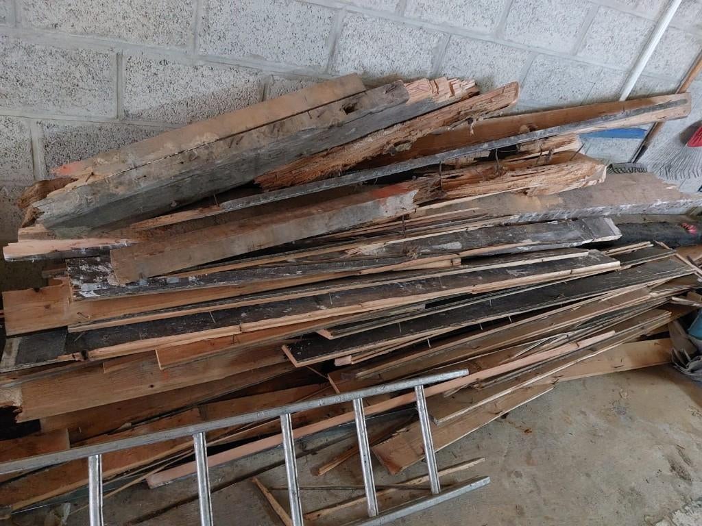 Bois à vendre, Ophalen, Gebruikt, Houthaard