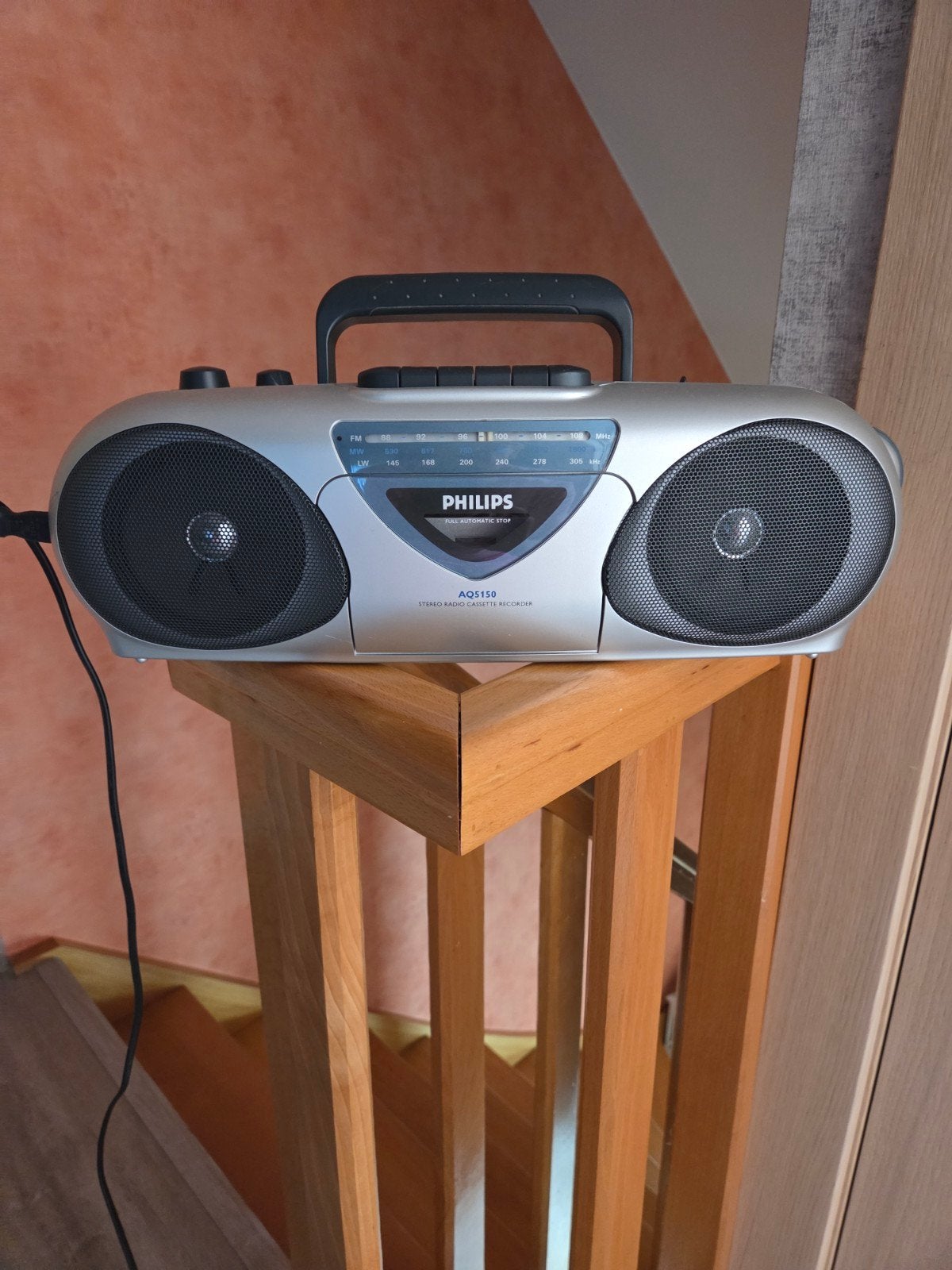 Radio cassette philips, Enlèvement, Radio