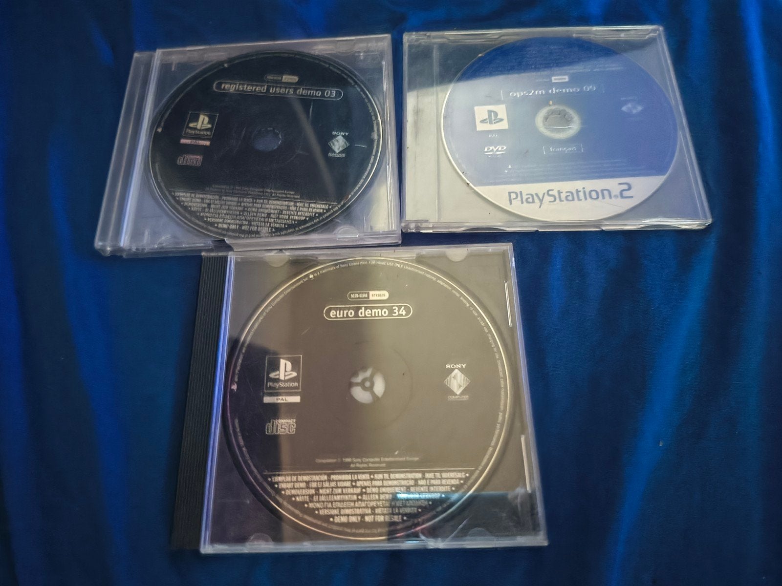 Ps1 + ps2 Demo discs in CD doosje x3 lotje, Consoles de jeu & Jeux vidéo, Jeux | Sony PlayStation 1, Enlèvement ou Envoi, Utilisé