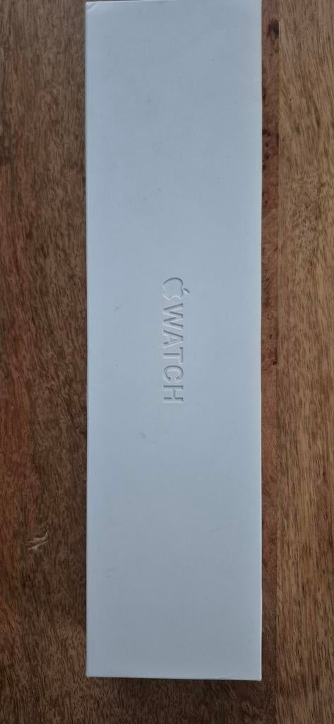 apple watch sries 7 45mm scherm, Handtassen en Accessoires, Smartwatches, Ophalen, Blauw, IOS, Zo goed als nieuw