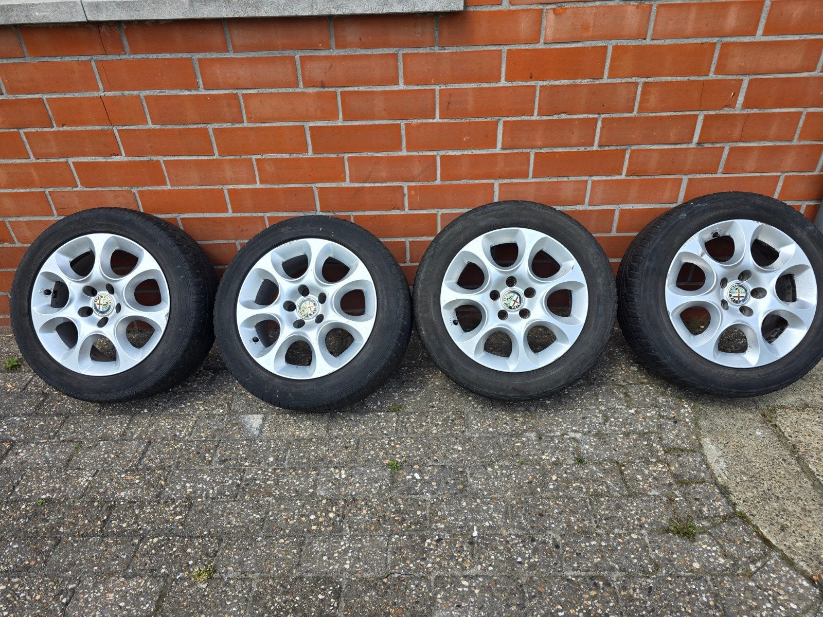 originele Alfa velgen 16", Auto-onderdelen, Ophalen, 16 inch, Velg(en)