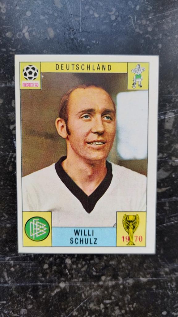 Panini WC Mexico '70: Willy Schulz., Verzamelen, Ophalen