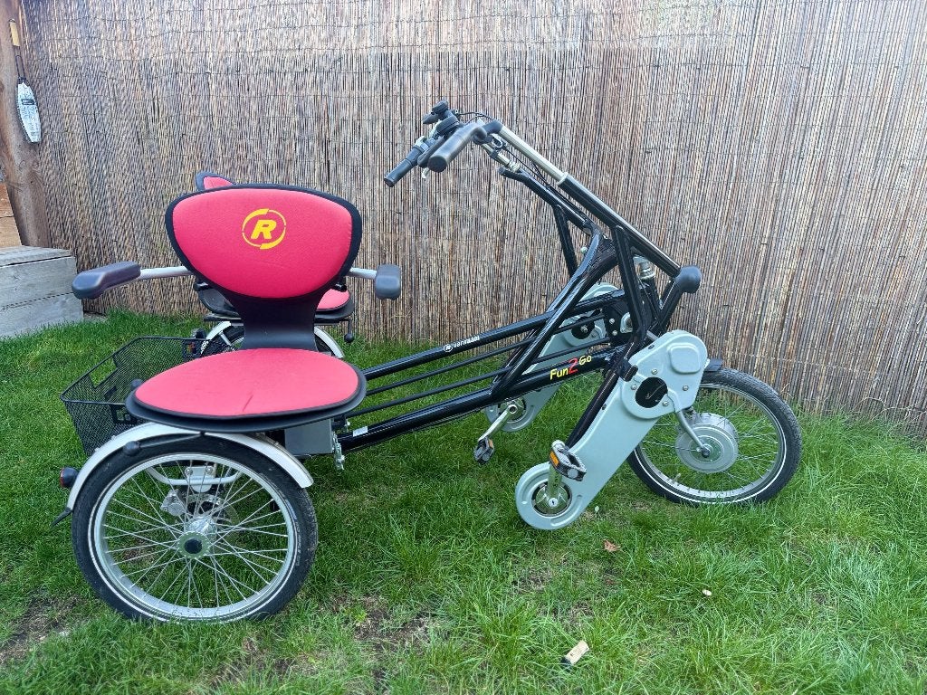 Electrische Duofiets Van raam Fun to Go., Ophalen of Verzenden, Gebruikt