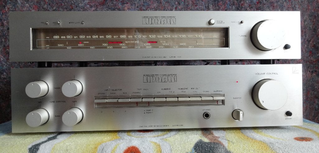 Luxman versterker en radio, Gebruikt, Ophalen, Overige merken, Minder dan 60 watt