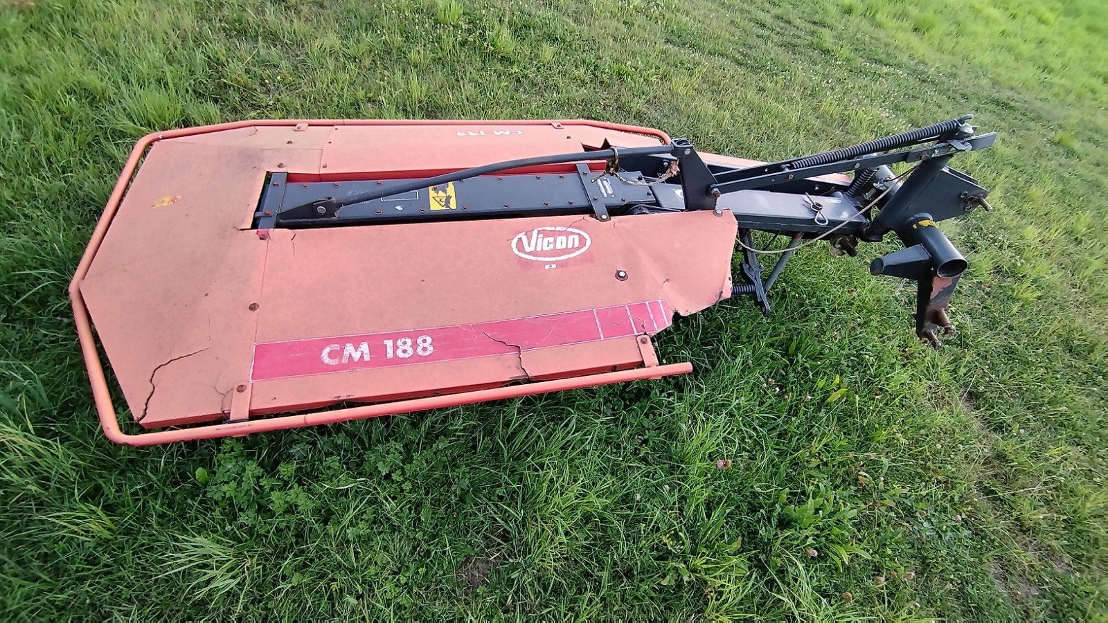 Faucheuse Vicon CM 188, Articles professionnels, Enlèvement