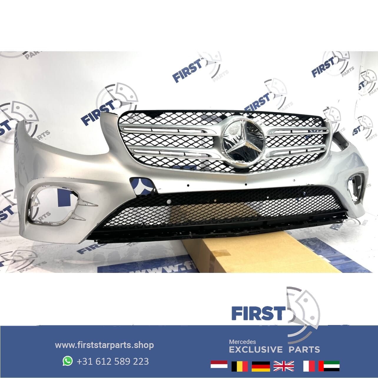 W253 GLC AMG BUMPER PRE-FACELIFT origineel Mercedes VOORBUMP, Utilisé, -, Avant, -