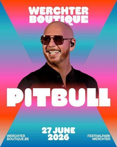 2 Tickets concert Pitbull, Deux personnes