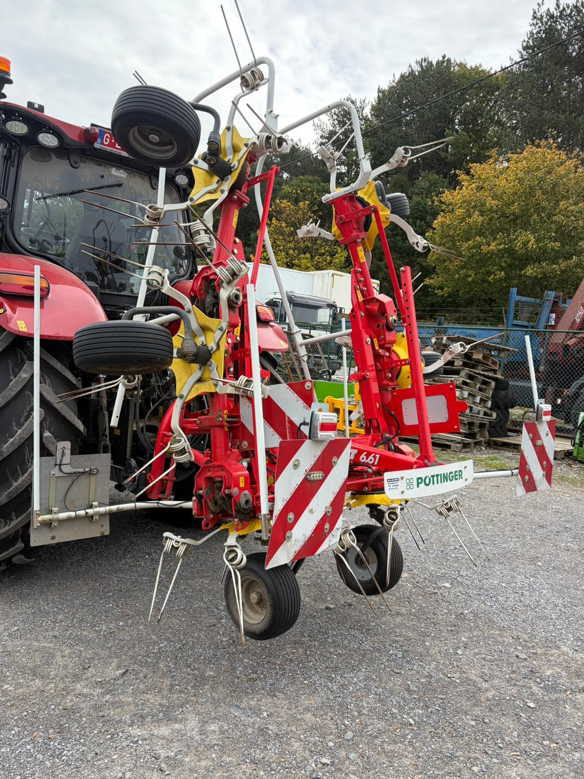 Schudder pottinger HIT 6.61, Ophalen, Akkerbouw, Weidebouw