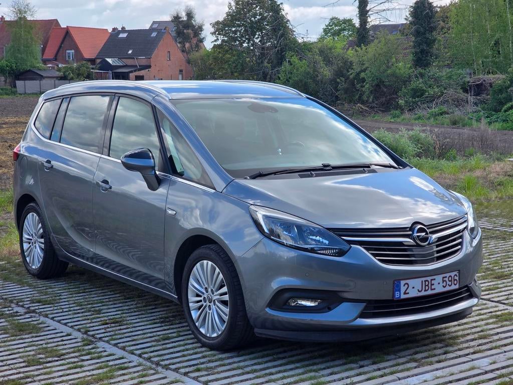 Opel Zafira 1.6 CDTI (136 pk) – 7 zitplaatsen, Auto's, Opel, 4 cilinders, 1600 cc, Parkeersensor, 7 zetels