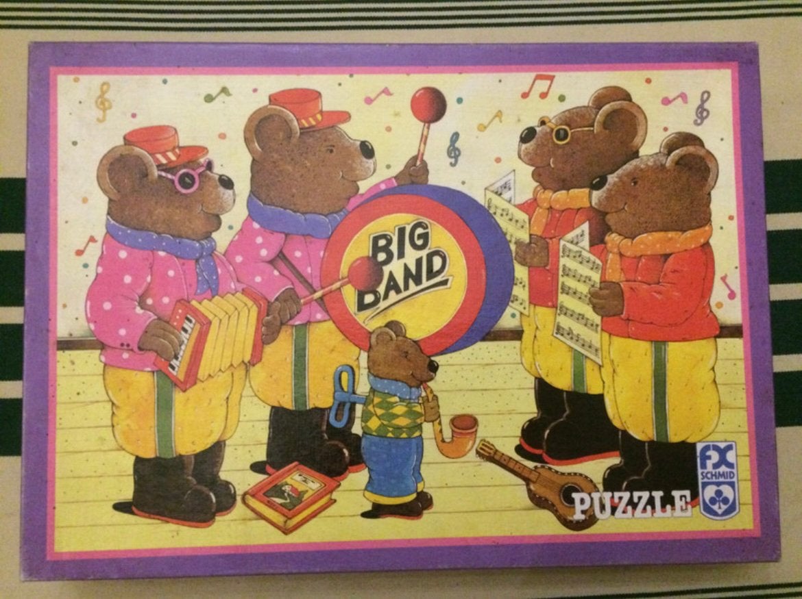 Puzzel - Big Band 36 stukjes, Enlèvement ou Envoi, 10 à 50 pièces, Comme neuf, 2 à 4 ans