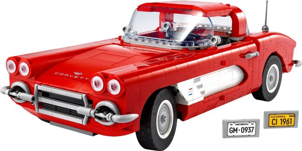 Lego 10321 Corvette, Enlèvement ou Envoi, Lego, Ensemble complet, Comme neuf