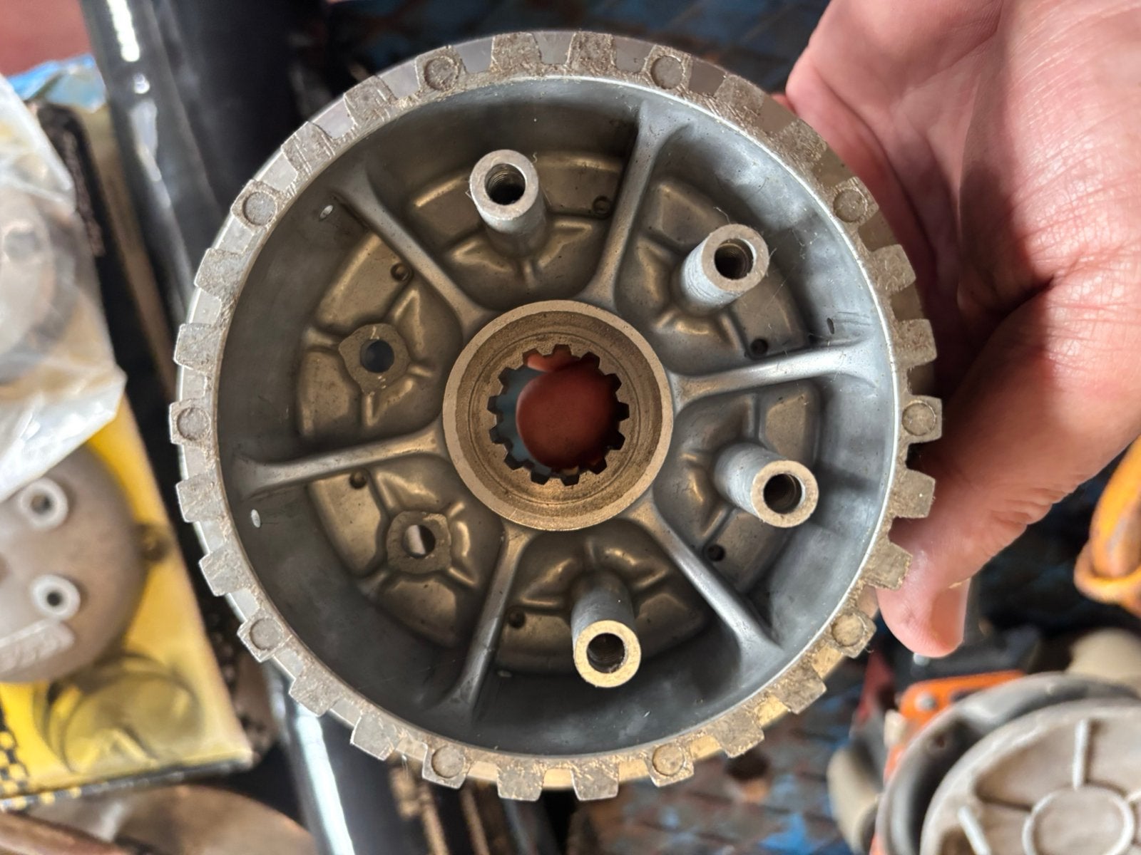 Koppelingshuis Honda CB450, Motos, Enlèvement ou Envoi, Utilisé