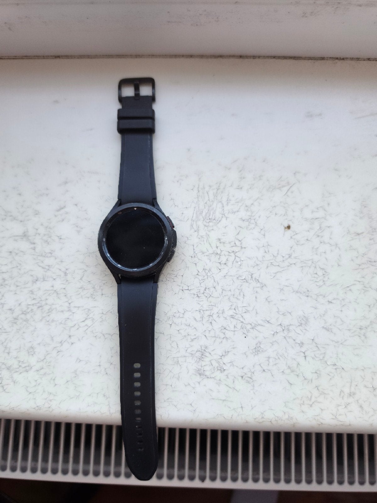samsung galaxy watch 4 classic 46mm zwart, Ophalen, Gebruikt, Zwart, GPS