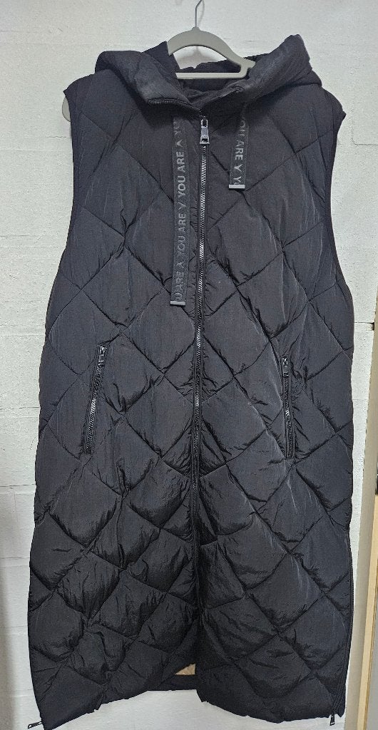 Lange dames bodywarmer, Ophalen of Verzenden, Maat 42/44 (L)