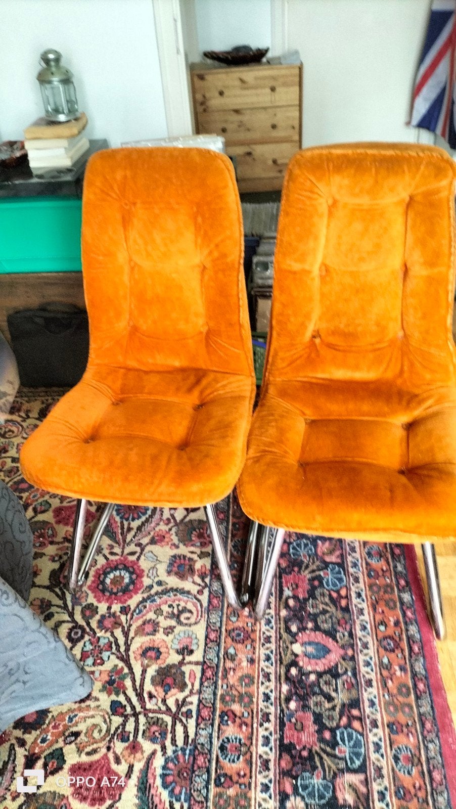 chaise Space Age, Maison & Meubles, Trois, Autres couleurs, Enlèvement, Utilisé
