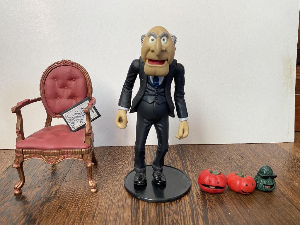 The Muppet Show Statler Palisades actiefiguur, Ophalen of Verzenden, Gebruikt