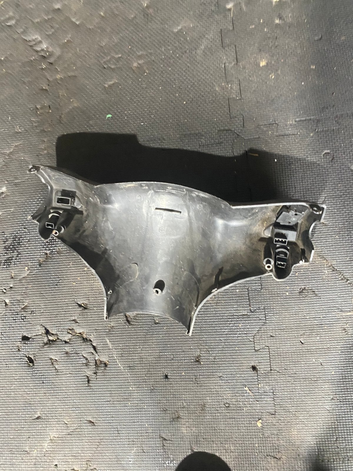 Piaggio zip binnenstuurkap, Ophalen