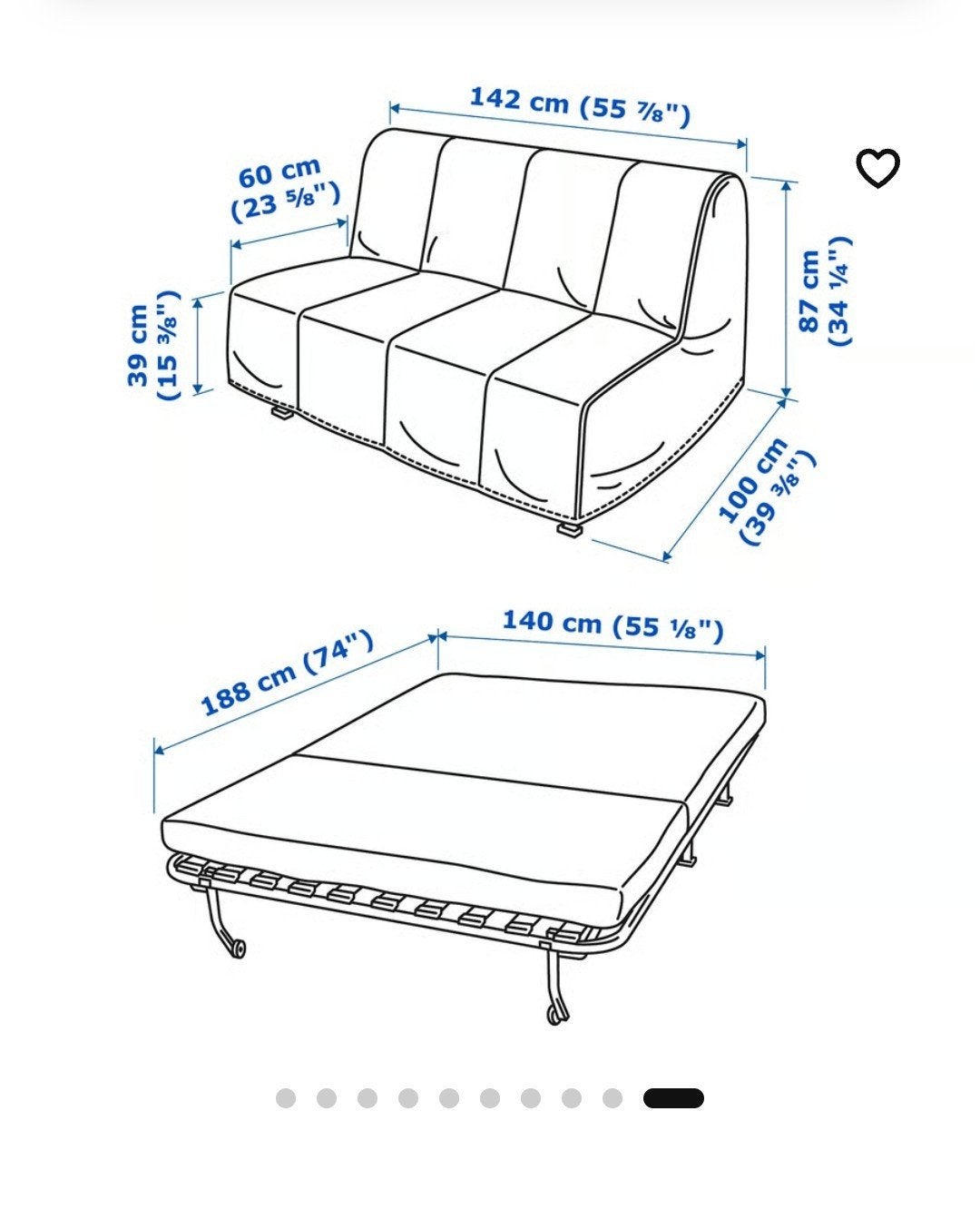 Zetelbed ikea, Huis en Inrichting, Ophalen