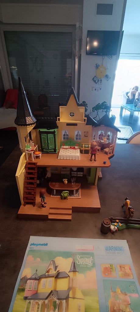 goed als nieuw speelset 9475 spirit playmobil lucky's huis, Enfants & Bébés, Jouets | Playmobil, Historique, Comme neuf, Château/Fort
