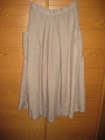Superbe jupe en lin - taille 40 - vintage, Taille 38/40 (M), Enlèvement ou Envoi, Autres couleurs, Comme neuf