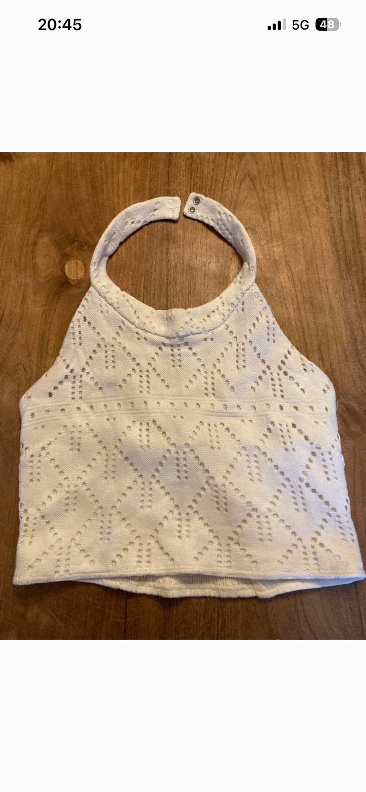 Ecru pakje top en broek, Kinderen en Baby's, Kinderkleding | Maat 146, Ophalen, Zo goed als nieuw, Setje