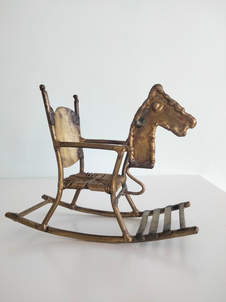 vintage Brutalist kunstwerk Daniel D'Haeseleer metaal, Antiek en Kunst, Ophalen of Verzenden
