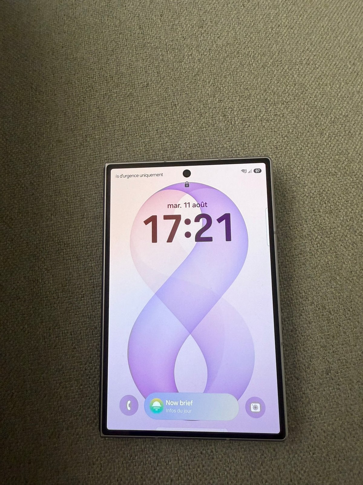 samsung fold 8 violet 256 gb, 256 GB, Enlèvement, Comme neuf, Violet