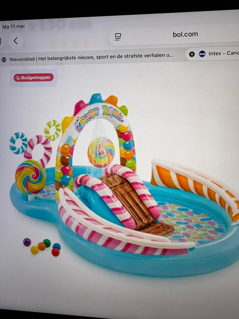 Zwembadje, Minder dan 80 cm, Opblaaszwembad, Rond, Nieuw