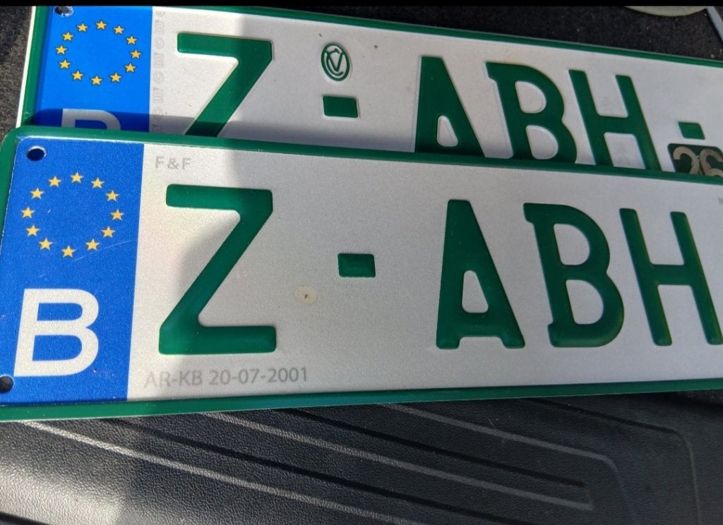 Location des plaques Z, Autos : Divers, Accessoires de voiture, Enlèvement ou Envoi