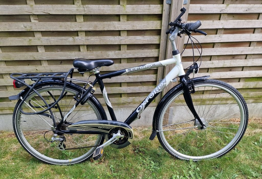 Oxford D‑Fence stadsfiets – 21 versnellingen - rijdt perfect, Autres marques, Frein sur jante, 49 à 53 cm, Enlèvement