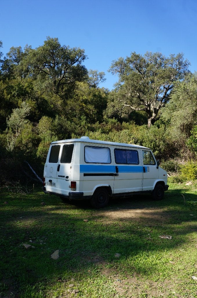 Peugeot J5 1989 camperisé, Autos, Peugeot, Cuir, Autres modèles, Achat, 3 places