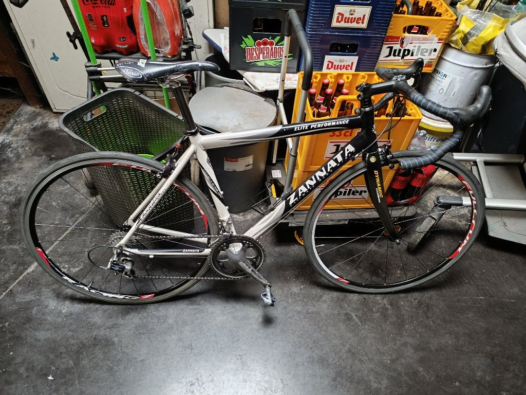 Koersfiets zannata, Ophalen, Zo goed als nieuw, Overige merken