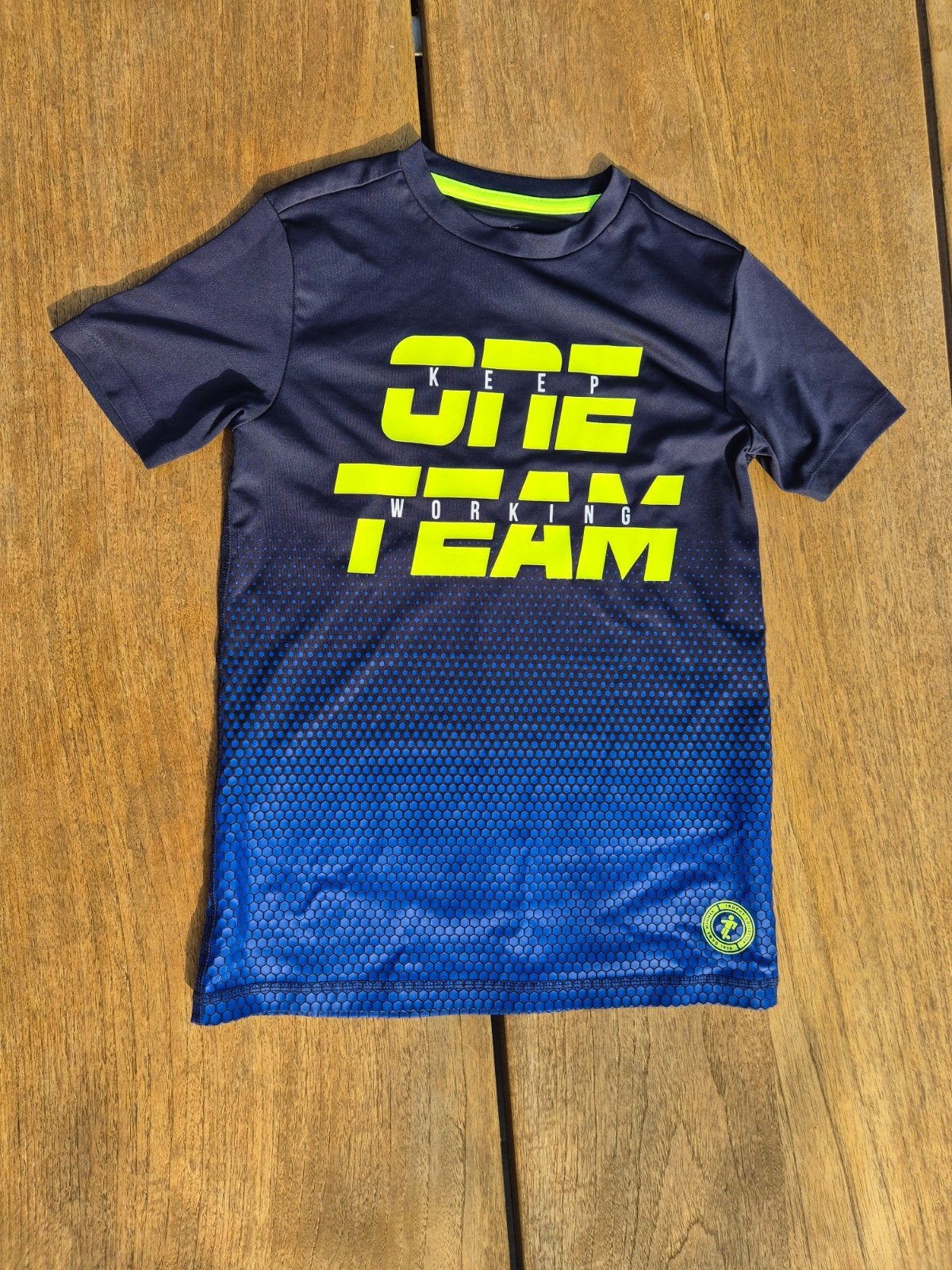 T-shirt 146/152, Kinderen en Baby's, Kinderkleding | Maat 158, Ophalen of Verzenden, Gebruikt, One Team, Jongen