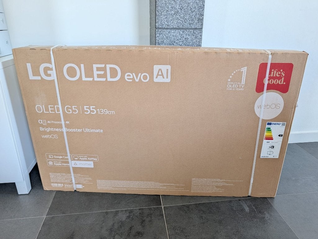 Smart TV LG OLED evo AI 4K G5 2025, Audio, Tv en Foto, Televisies, Ophalen, Nieuw, OLED, 100 cm of meer
