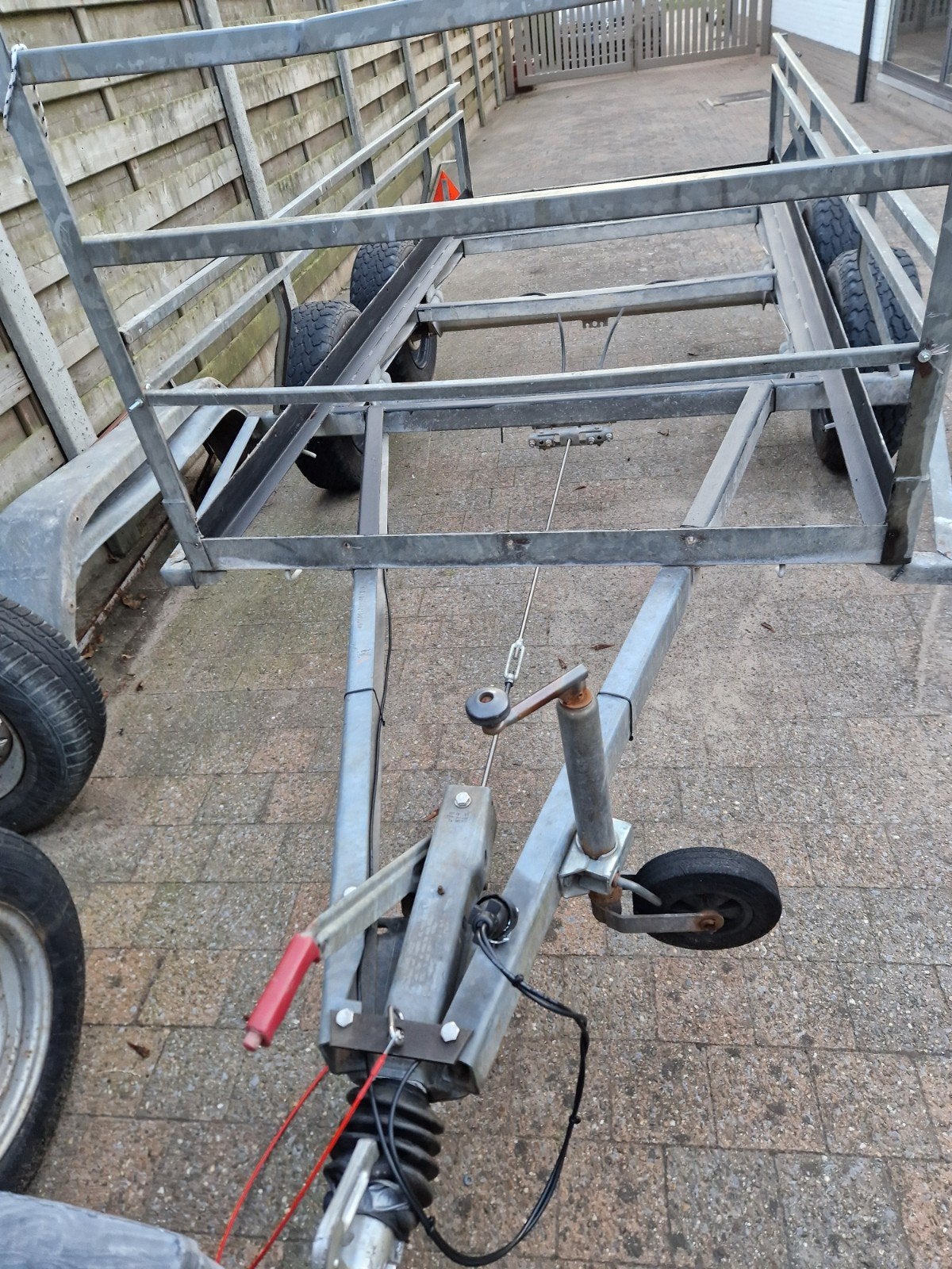 ATEA geremde tandemasser 2000kg-305x135cm zonder papieren, Auto diversen, Aanhangers en Bagagewagens, Ophalen