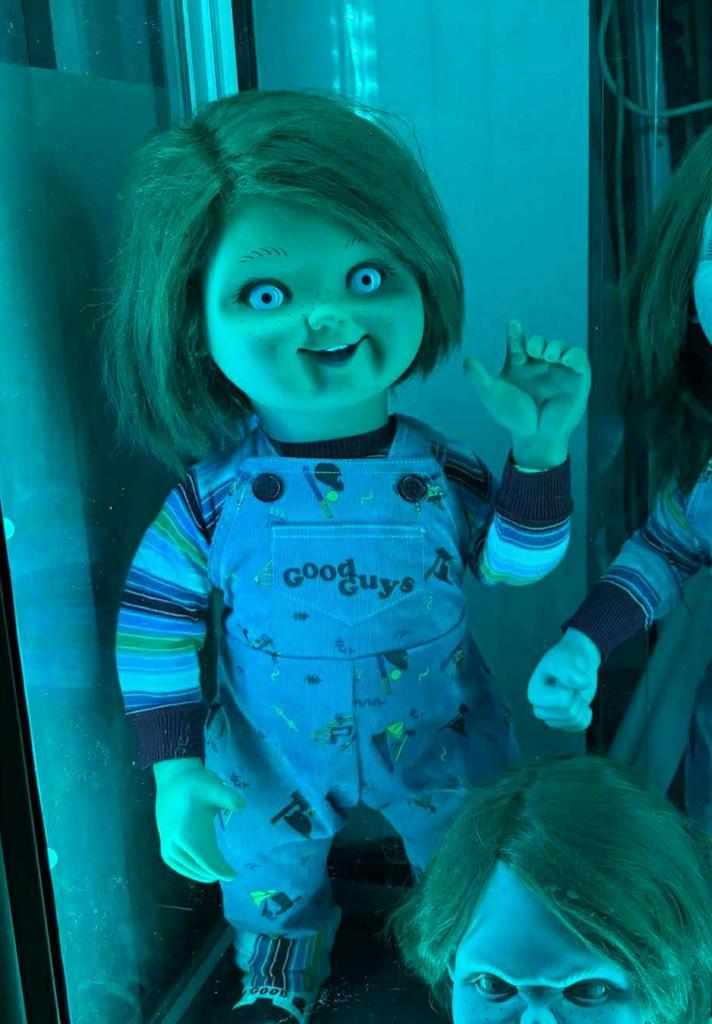 Chucky doll  livesize trick ore treath, Enlèvement