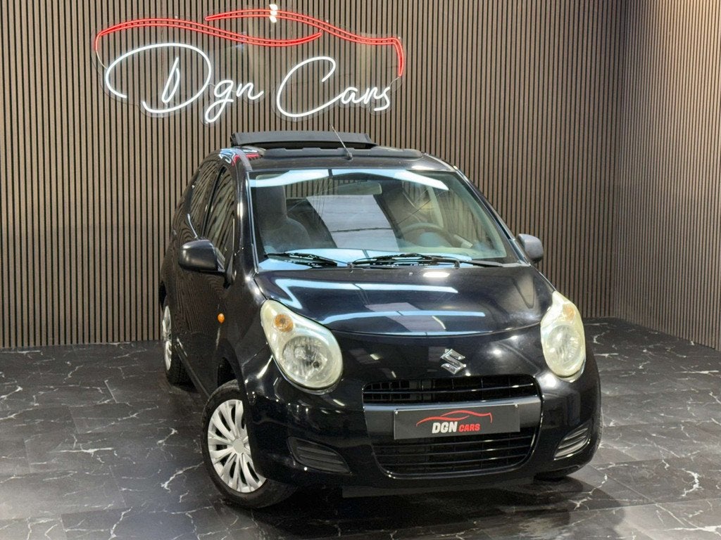 Suzuki Alto Alto 1.0i GL Open Air (bj 2011), Auto's, Suzuki, Euro 5, Stof, Zwart, Zwart