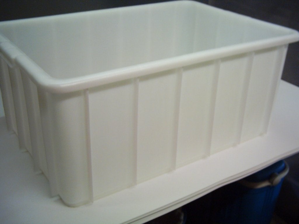 PVC vleesbakken extra versterkt 135 liter 2 stuks nieuw, Ophalen, Nieuw, Wit