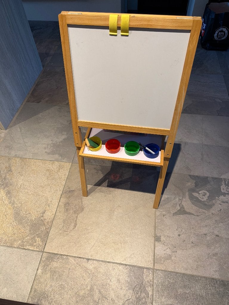 Houten Schoolbord, Diversen, Ophalen, Gebruikt, Krijtbord