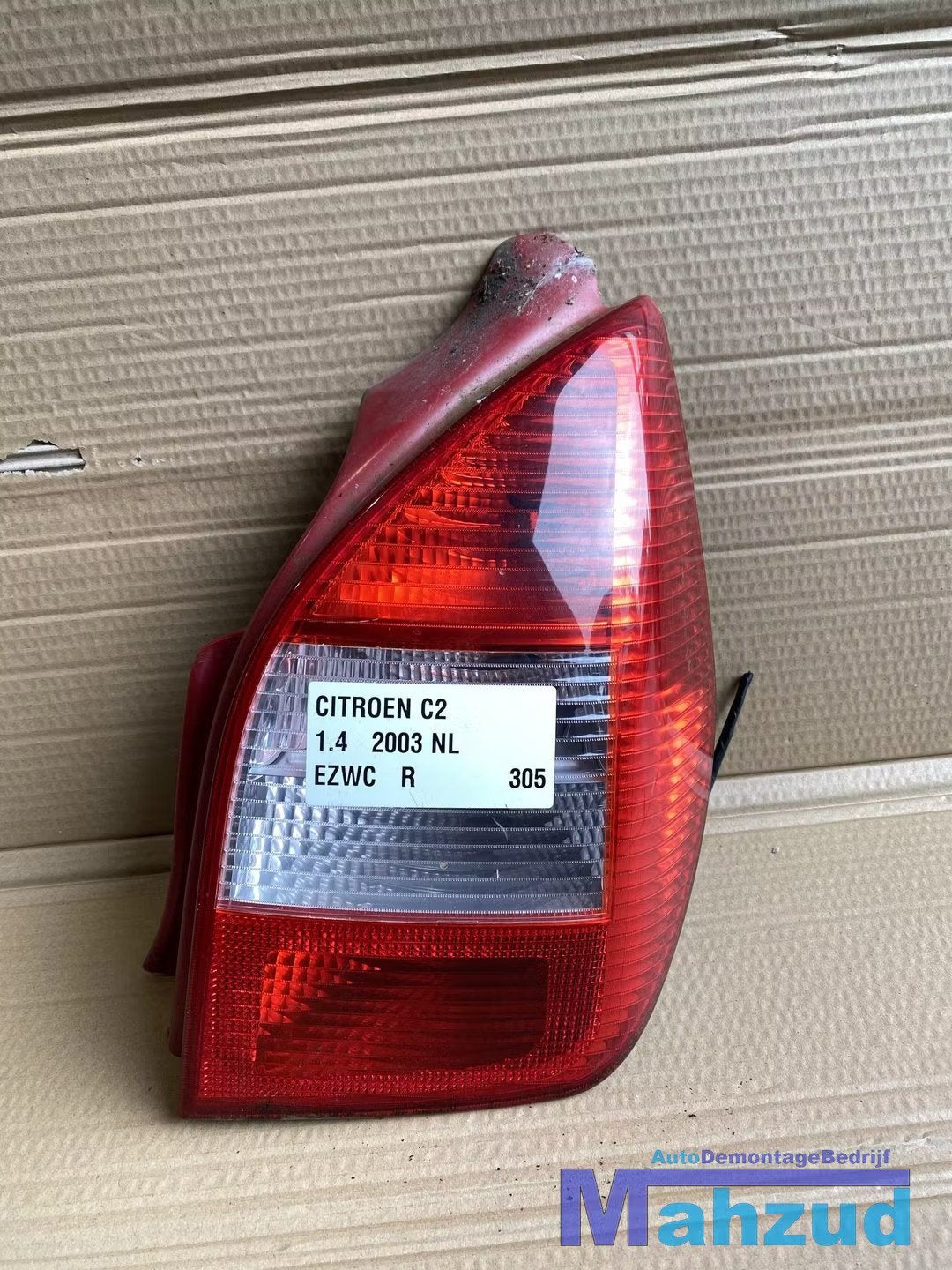 CITROEN C2 JM rechts achterlicht 2003-2012, Auto-onderdelen, Gebruikt, Citroën, Stellantis N.V., Taurusavenue 1
2132 LS  Hoofddorp, NL