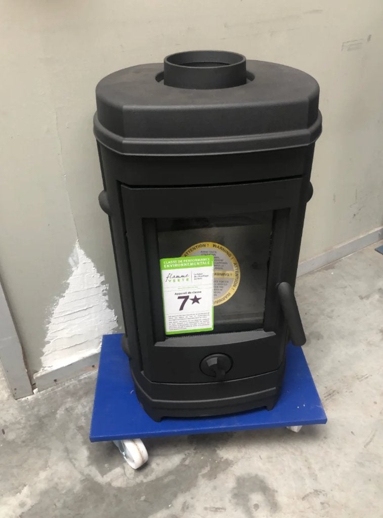 SHOWROOMMODEL Staande Kachel SK7kW, Huis en Inrichting, Kachels, Ophalen, Gebruikt, Houtkachel