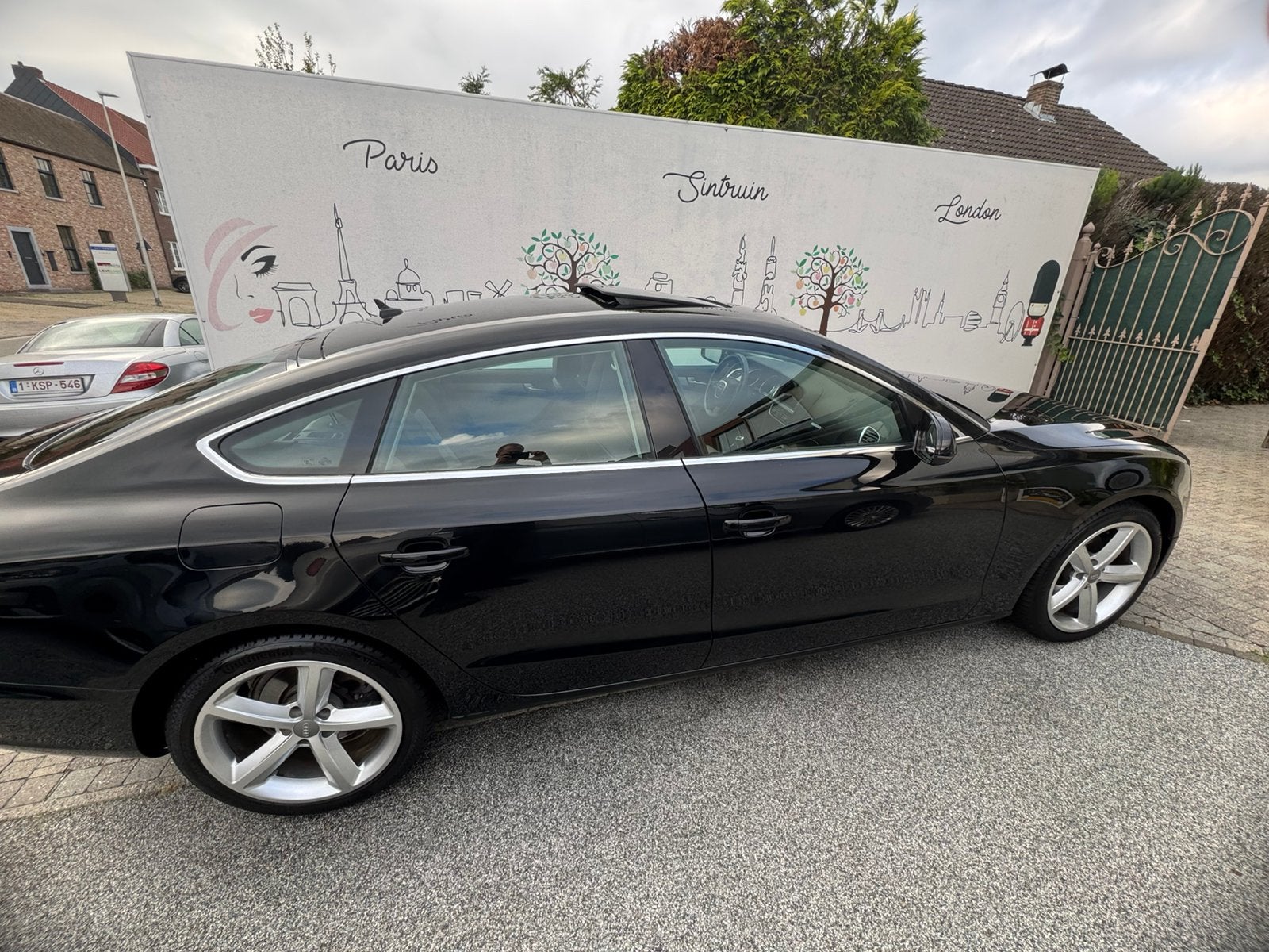 Audi A5 2.0 TFSI QUATTRO, Auto's, Zwart, Zwart, Leder, Particulier