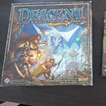 Descent second edition, Hobby en Vrije tijd, Een of twee spelers, Ophalen, Gebruikt